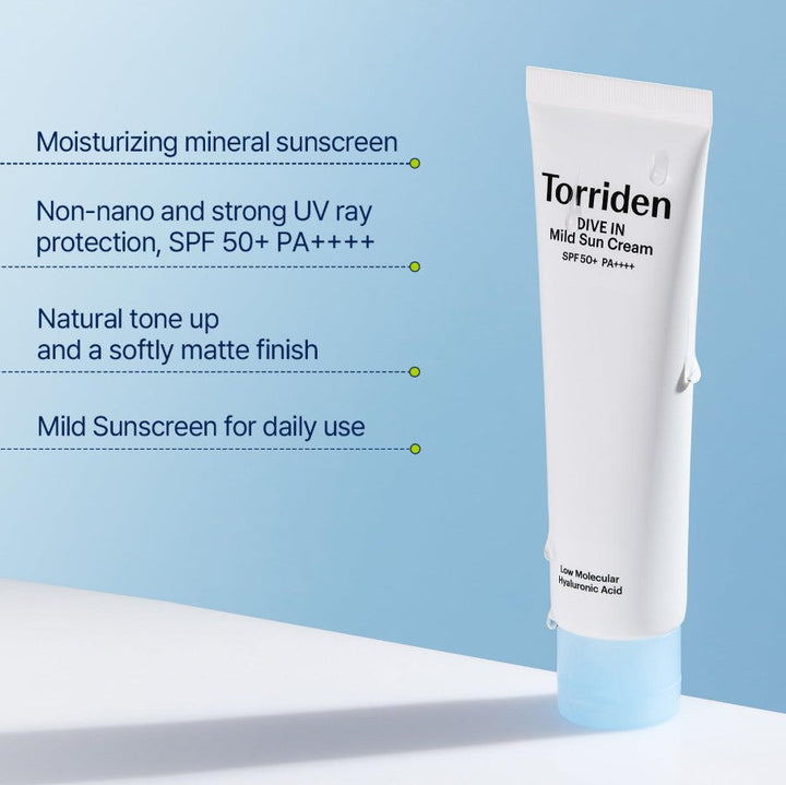 DIVE-IN Mild Sunscreen SPF 50+ PA++++ 60ml / 2.02 fl. oz.