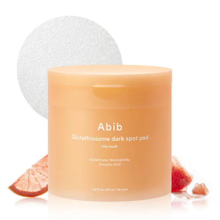 Abib Glutathiosome dark spot pad Vita touch 60 Pads