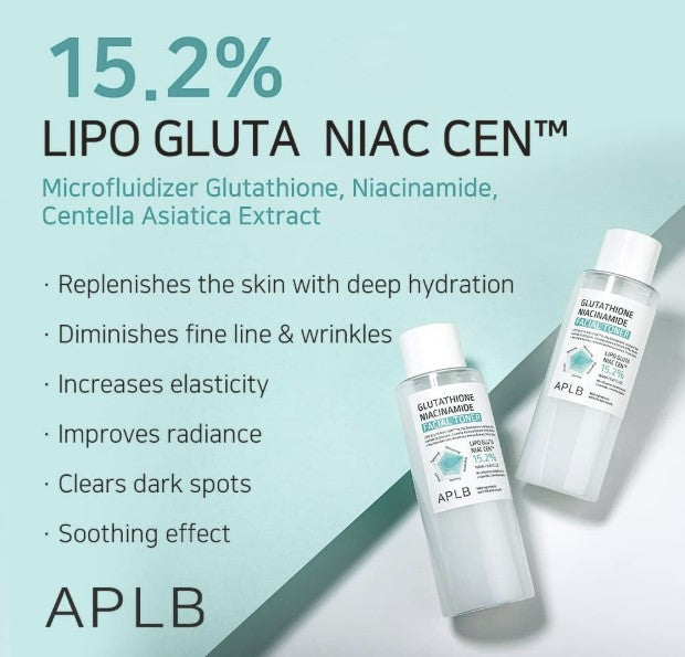 APLB Glutathione Niacinamide Facial Toner 5.41fl. oz.