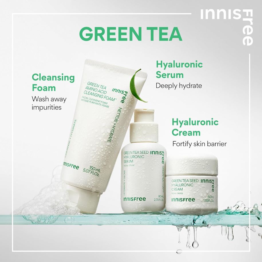 Green Tea Hyaluronic Acid Refillable Serum 80ml / 2.7 fl. oz.