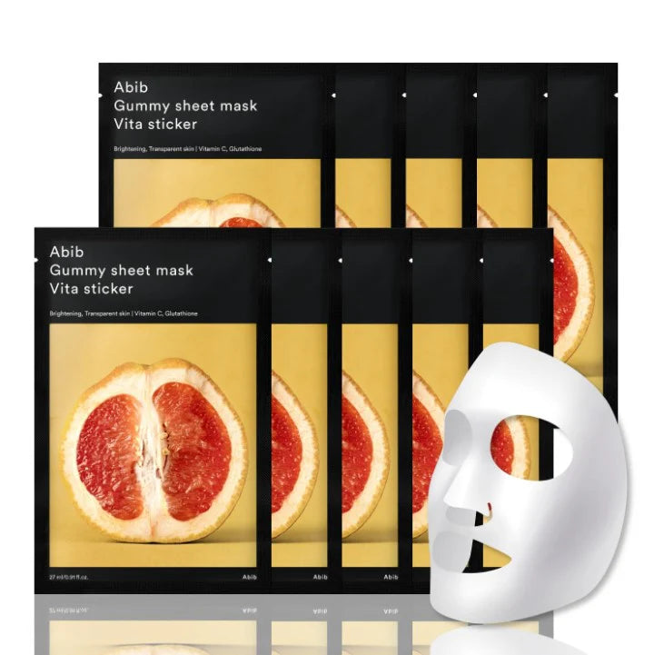 Abib Gummy Sheet Mask Vita 10 Sheets