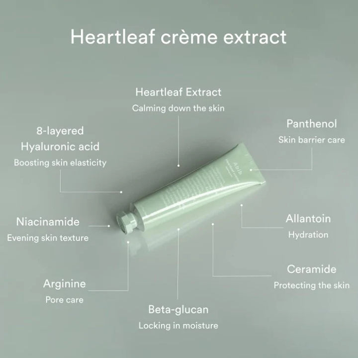 Abib Heartleaf Creme Calming Tube 2.54 fl. oz. / 75ml