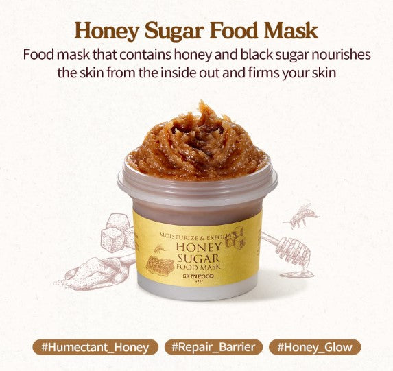Mask Honey Sugar 120ml / 4.05 oz.