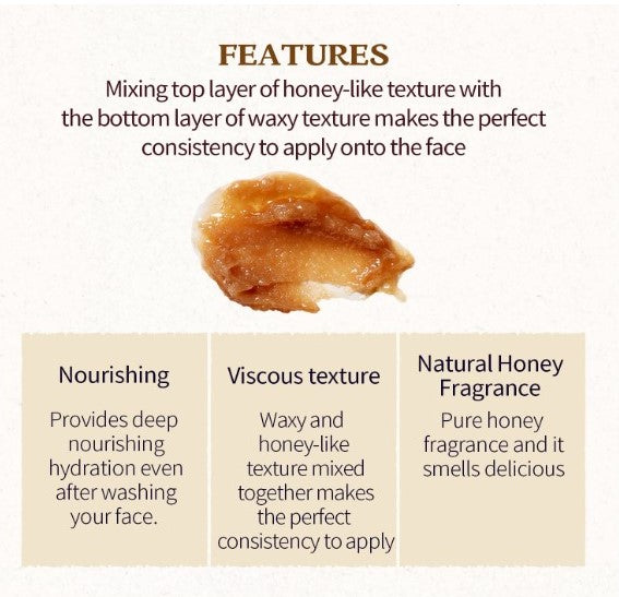 Mask Honey Sugar 120ml / 4.05 oz.