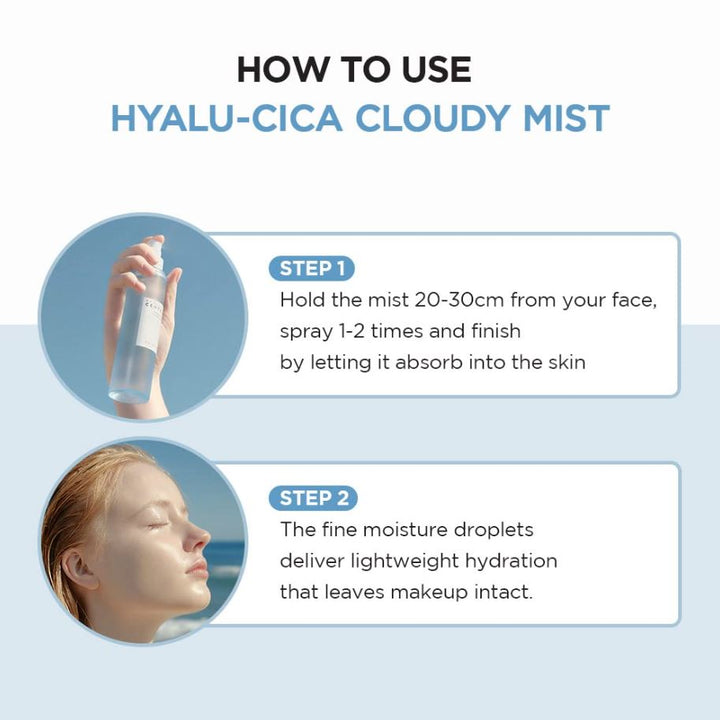 SKIN1004 Hyalu-CICA Cloudy Mist 4.05 fl.oz, 120ml