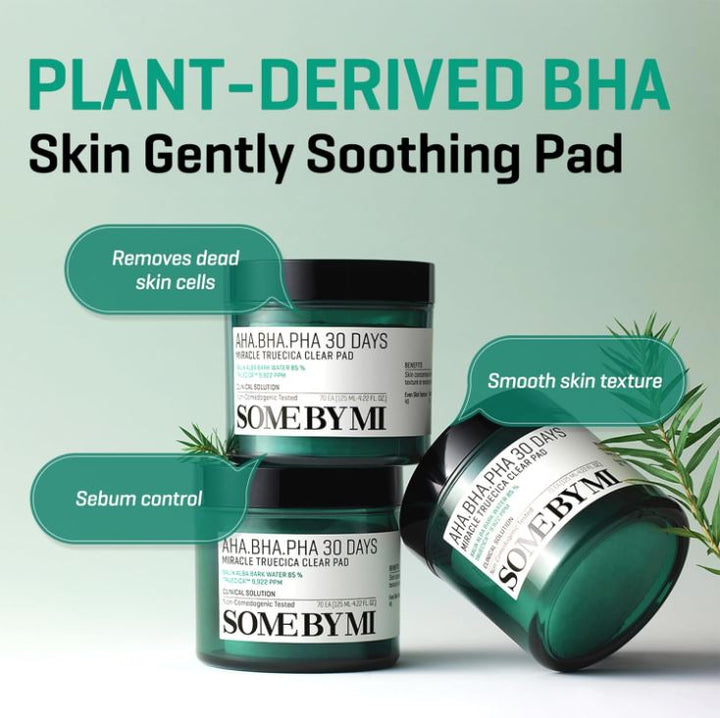 AHA BHA PHA 30 Days Miracle Truecica Clear Pad 70 Pads / 125ml / 4.22 fl. oz.