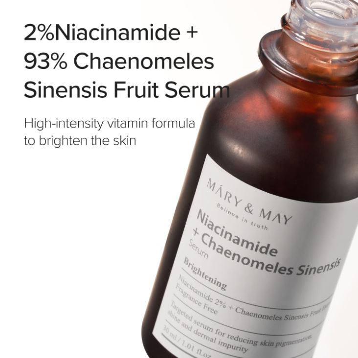 Mary&May Niacinamide + Chaenomeles Sinensis Face Serum 30ml