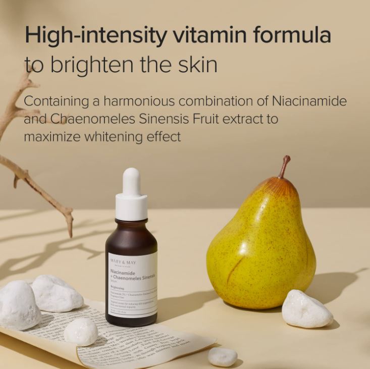 Mary&May Niacinamide + Chaenomeles Sinensis Face Serum 30ml