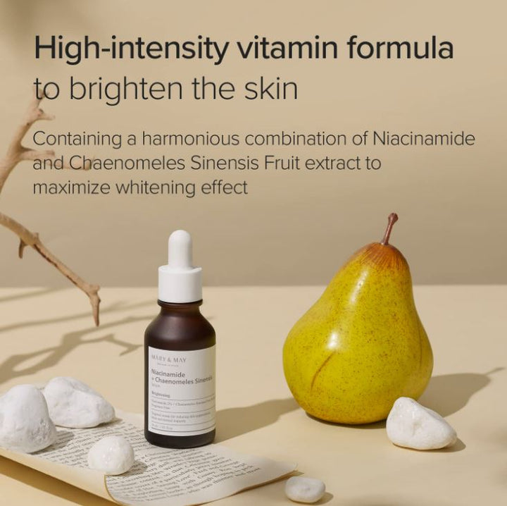 Mary&May Niacinamide + Chaenomeles Sinensis Face Serum 30ml