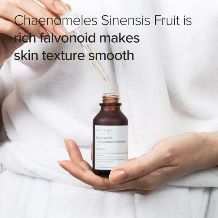 Mary&May Niacinamide + Chaenomeles Sinensis Face Serum 30ml