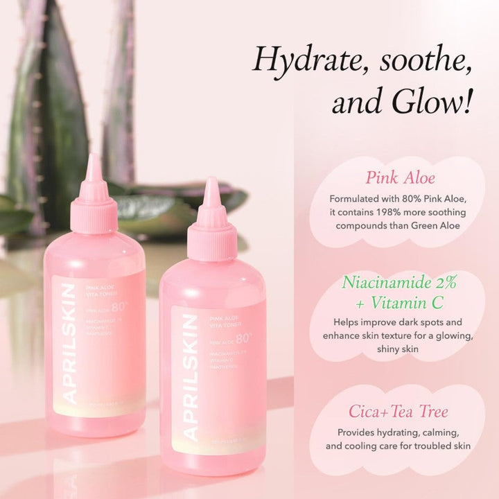 Pink Aloe Vita Toner 250ml / 8.45 fl. oz.