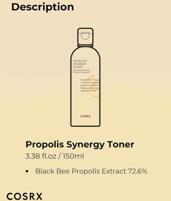 COSRX Full Fit Propolis Synergy Toner 280ml