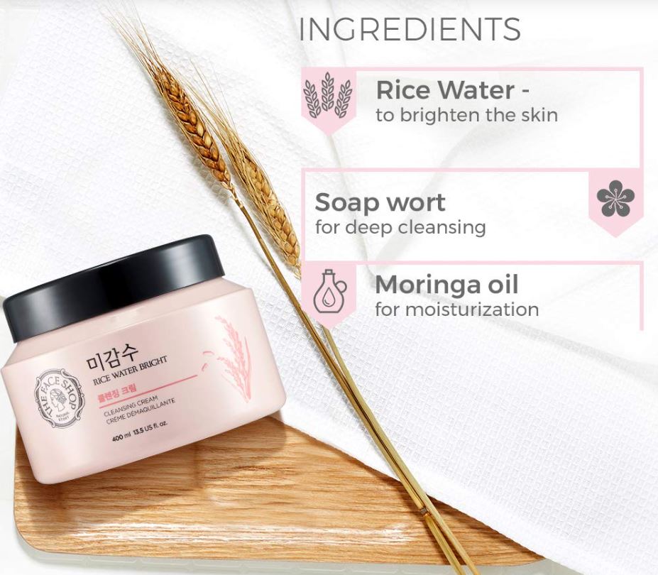 Rice Water Bright Facial Cleansing Cream 200mL / 6.7 fl. oz.