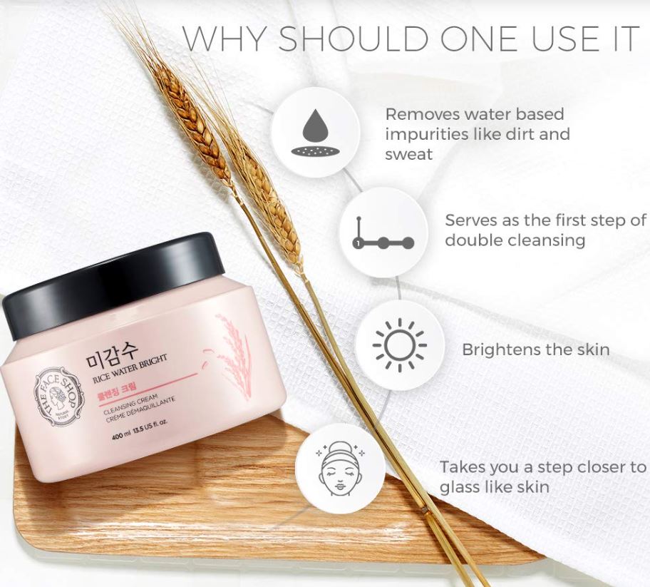 Rice Water Bright Facial Cleansing Cream 200mL / 6.7 fl. oz.