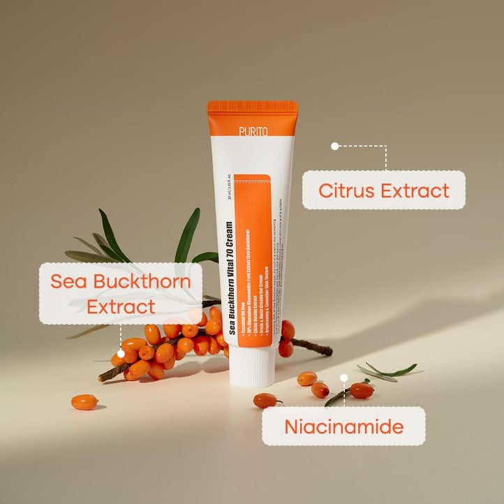 Sea Buckthorn Vital 70 Cream 50ml / 1.69 fl. oz.