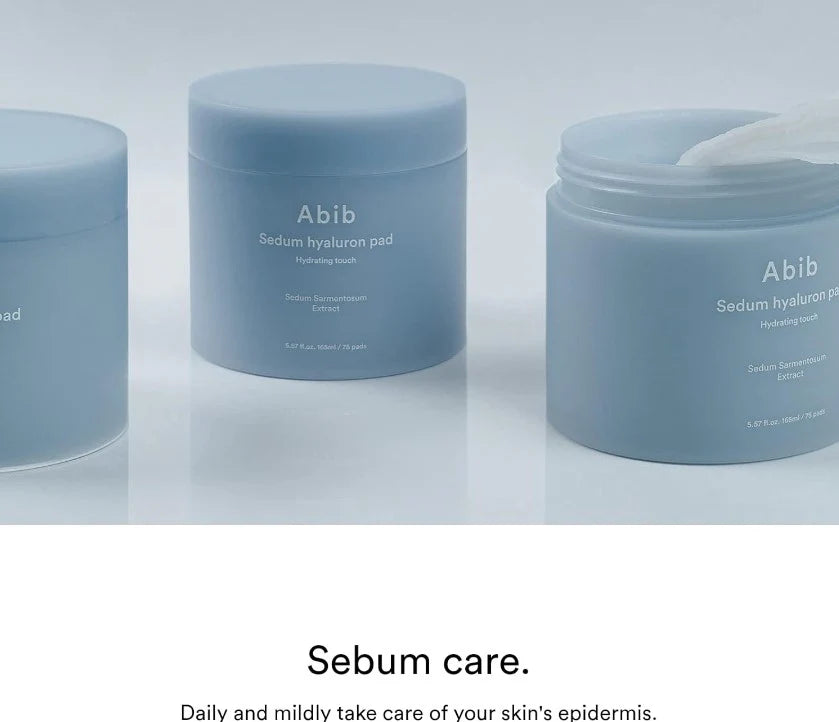 Abib Sedum Hyaluron Pad Hydrating Touch 75 Pads