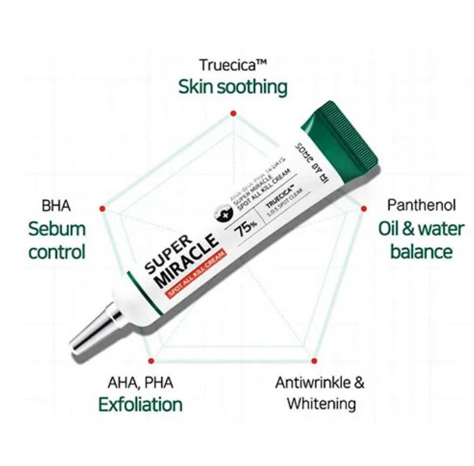 SOME BY MI AHA BHA PHA 14 Days Super Miracle Spot All Kill Cream, 30ml / 1.01 oz