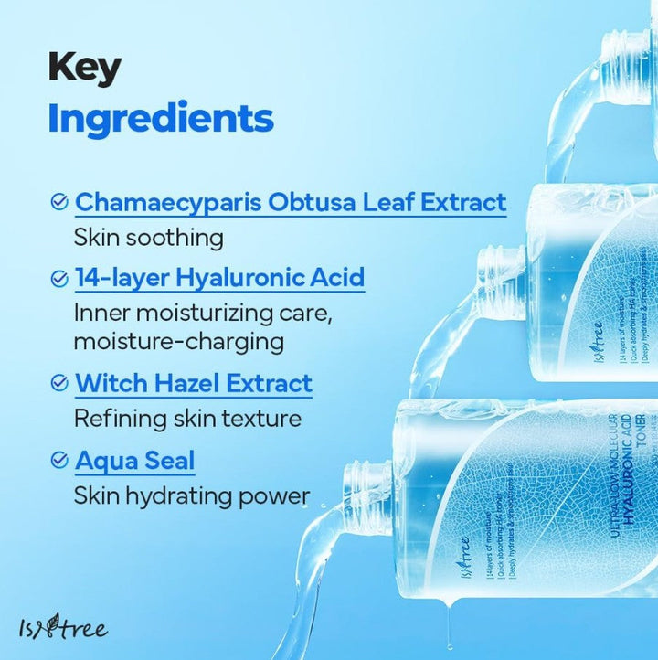 Ultra-Low Molecular Hyaluronic Acid Toner 300ml / 10.14 fl.oz