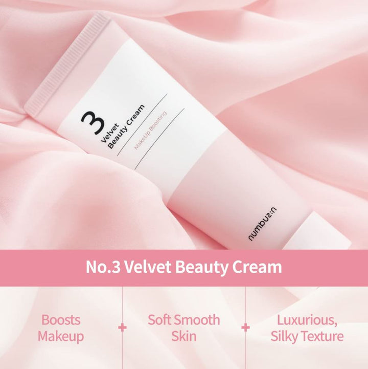 numbuzin No.3 Velvet Beauty Cream 60ml / 2.02 fl. oz.