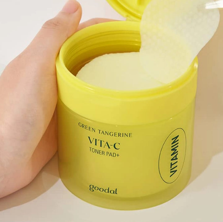 goodal Green Tangerine Vita C Toner 70 Pad