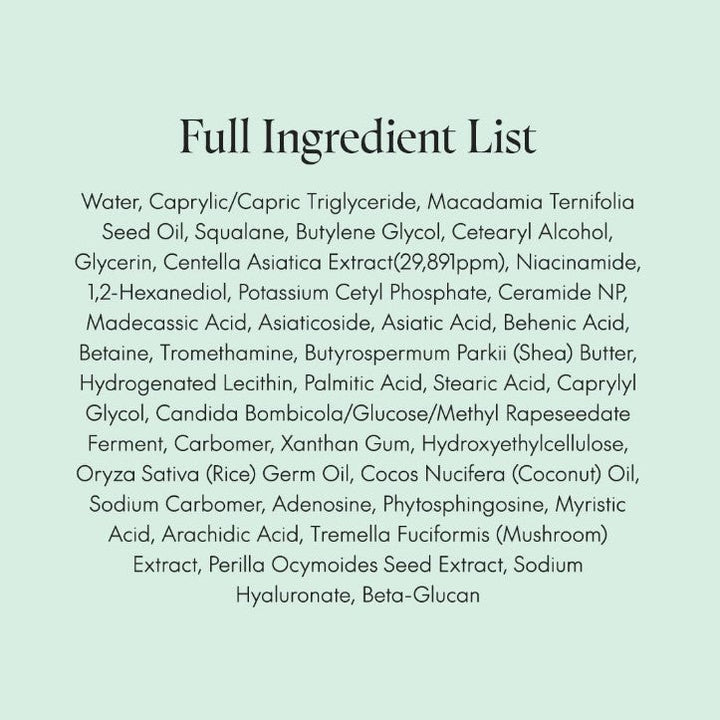 Wonder Releaf Centella Cream Unscented 50ml / 1.69 fl. oz.