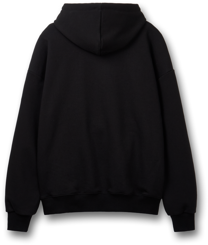 Prism Overfit Hoodie -  Black